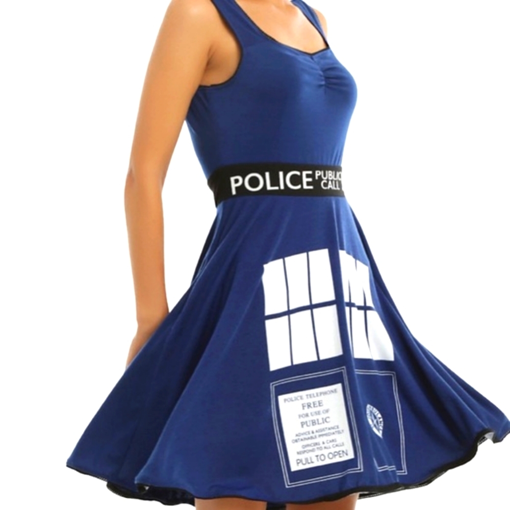 Doctor Who Police Box Women's Dress
